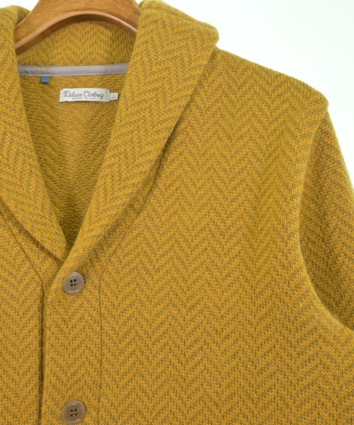 Deluxe（デラックス）カーディガン 黄 サイズ:L メンズ/2200625763832
