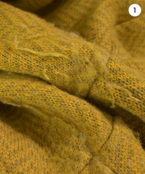 Deluxe（デラックス）カーディガン 黄 サイズ:L メンズ/2200625763832