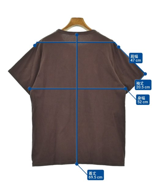 Deluxe（デラックス）Tシャツ・カットソー 茶 サイズ:XL メンズ/2200625763900