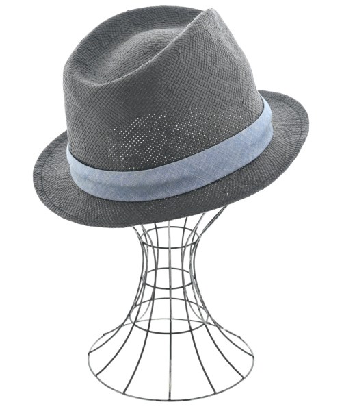 Deluxe（デラックス）ストローハット グレー サイズ:L メンズ/2200639707099