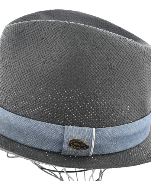Deluxe（デラックス）ストローハット グレー サイズ:L メンズ/2200639707099