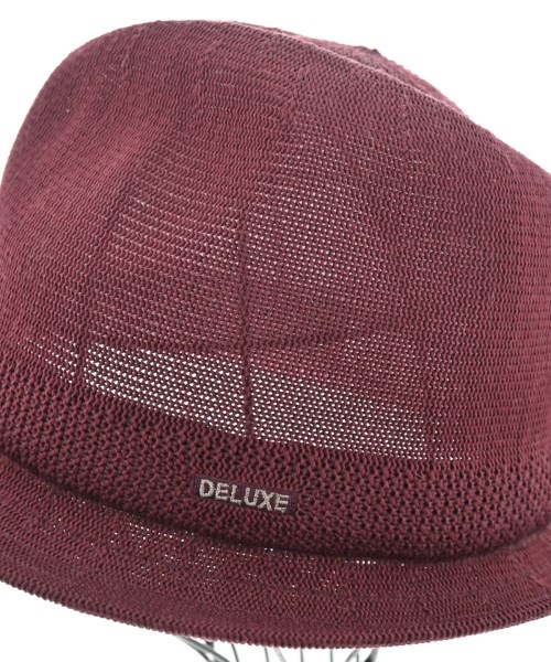 Deluxe（デラックス）ストローハット 赤 サイズ:L メンズ/2200639707105