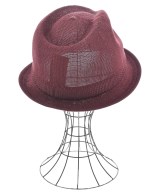 Deluxe（デラックス）ストローハット 赤 サイズ:L メンズ/2200639707105