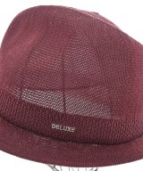 Deluxe（デラックス）ストローハット 赤 サイズ:L メンズ/2200639707105