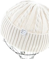 Deluxe（デラックス）ニットキャップ・ビーニー 白 サイズ:F メンズ/2200639707167