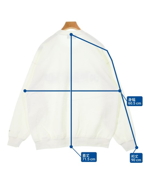 Deluxe（デラックス）スウェット 白 サイズ:L メンズ/2200631858195