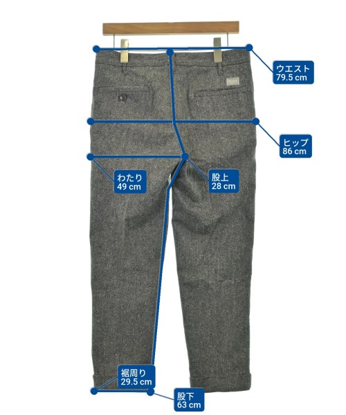 Deluxe（デラックス）クロップドパンツ グレー サイズ:M メンズ/2200617488019