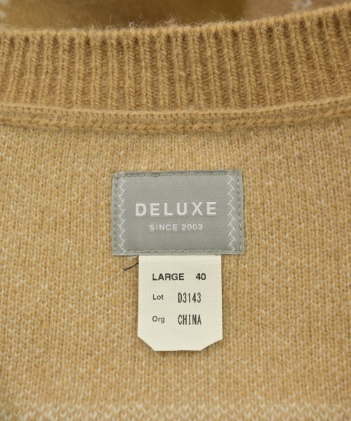 Deluxe（デラックス）ニット・セーター ベージュ サイズ:L メンズ/2200617488170