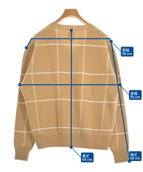 Deluxe（デラックス）ニット・セーター ベージュ サイズ:L メンズ/2200617488170