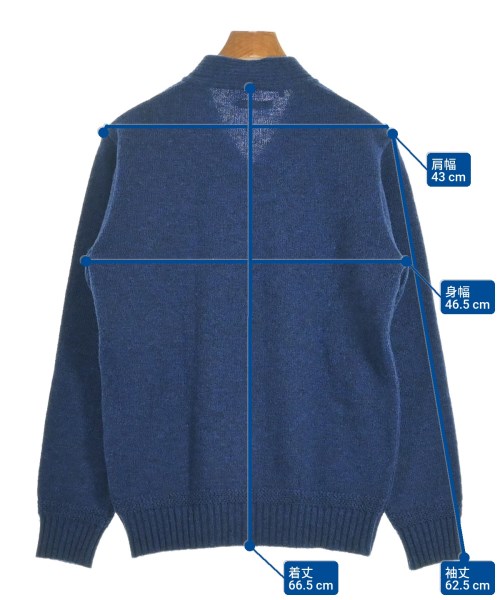 Deluxe（デラックス）ニット・セーター 紺 サイズ:M メンズ/2200617488200