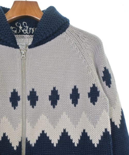 Deluxe（デラックス）カーディガン 紺 サイズ:L メンズ/2200617488224