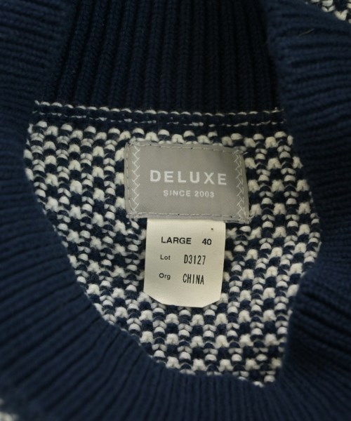 Deluxe（デラックス）ニット・セーター 紺 サイズ:L メンズ/2200617488231