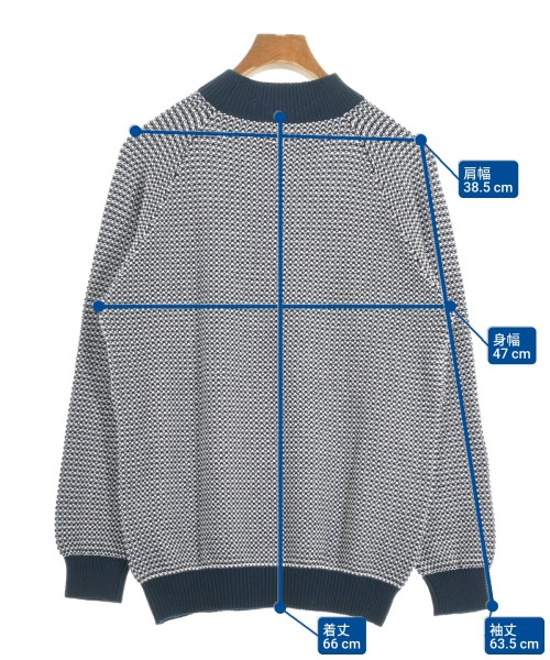 Deluxe（デラックス）ニット・セーター 紺 サイズ:L メンズ/2200617488231