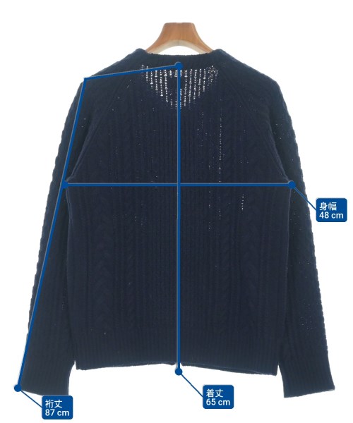 Deluxe（デラックス）カーディガン 紺 サイズ:M メンズ/2200617488347