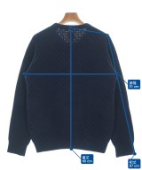 Deluxe（デラックス）カーディガン 紺 サイズ:L メンズ/2200617488354
