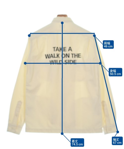 Deluxe（デラックス）カジュアルシャツ 白 サイズ:M メンズ/2200617488408