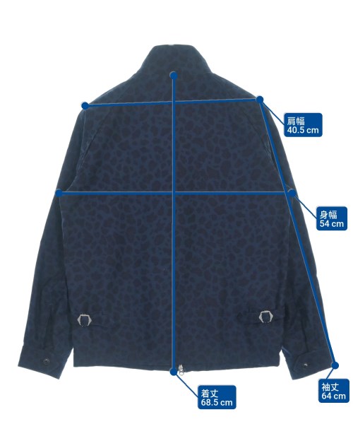 Deluxe（デラックス）ブルゾン 紺 サイズ:L メンズ/2200617488484