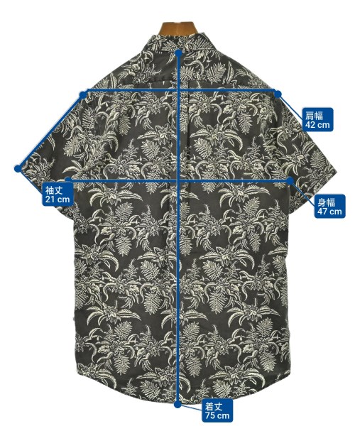 Deluxe（デラックス）カジュアルシャツ グレー サイズ:L メンズ/2200617488514