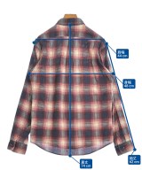 Deluxe（デラックス）カジュアルシャツ 赤 サイズ:M メンズ/2200619072049