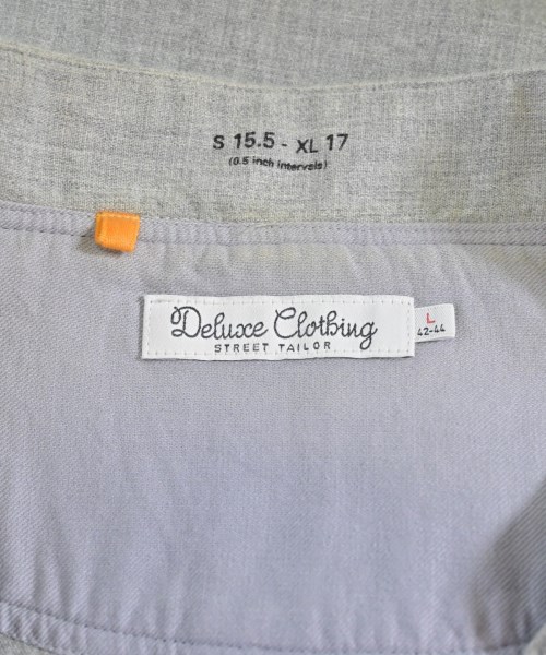 Deluxe（デラックス）カジュアルシャツ グレー サイズ:L メンズ/2200619072117