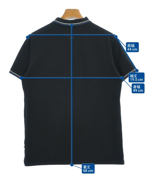 Deluxe（デラックス）ポロシャツ 黒 サイズ:L メンズ/2200619072148