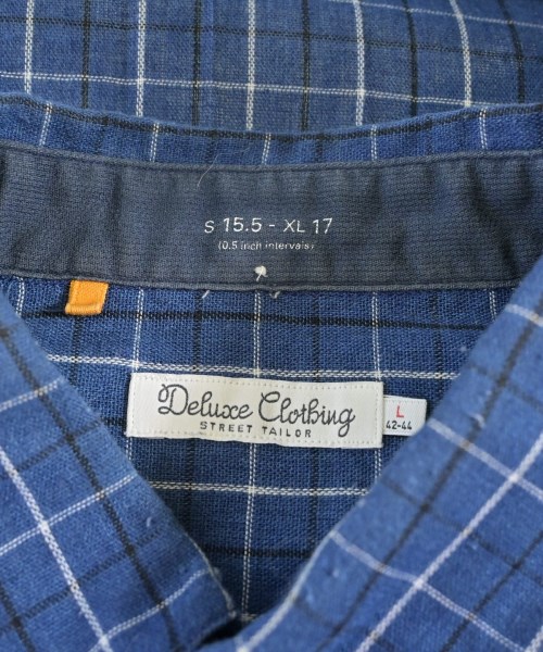 Deluxe（デラックス）カジュアルシャツ 青 サイズ:L メンズ/2200619072179