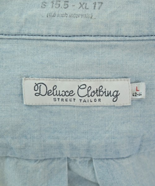 Deluxe（デラックス）カジュアルシャツ 青 サイズ:L メンズ/2200619072186