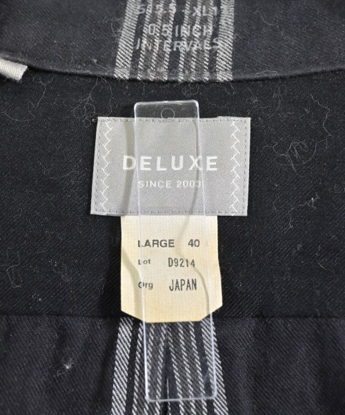 Deluxe（デラックス）カジュアルシャツ 黒 サイズ:L メンズ/2200619072216