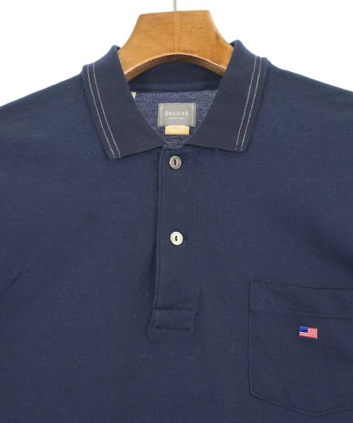 Deluxe（デラックス）ポロシャツ 紺 サイズ:L メンズ/2200619072230