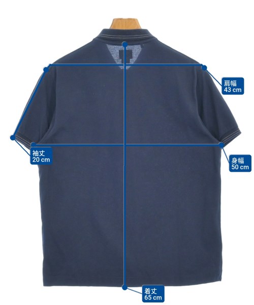 Deluxe（デラックス）ポロシャツ 紺 サイズ:L メンズ/2200619072230