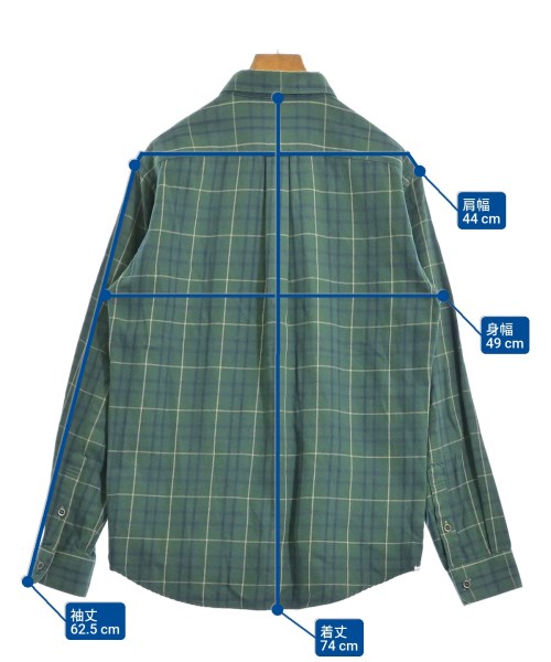 Deluxe（デラックス）カジュアルシャツ 緑 サイズ:L メンズ/2200619072247