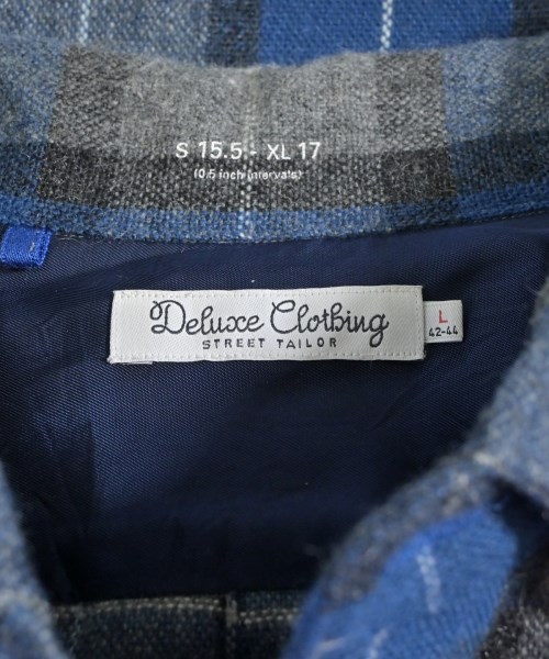 Deluxe（デラックス）カジュアルシャツ 青 サイズ:L メンズ/2200619072261
