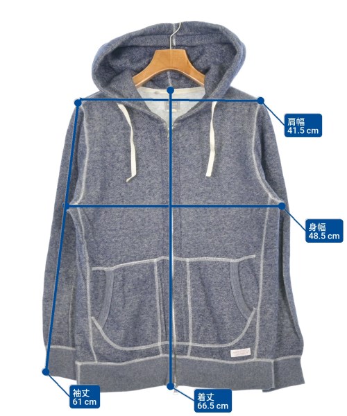 Deluxe（デラックス）パーカー 紺 サイズ:M メンズ/2200619072278