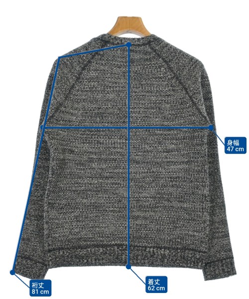 Deluxe（デラックス）ニット・セーター 黒 サイズ:M メンズ/2200619072346