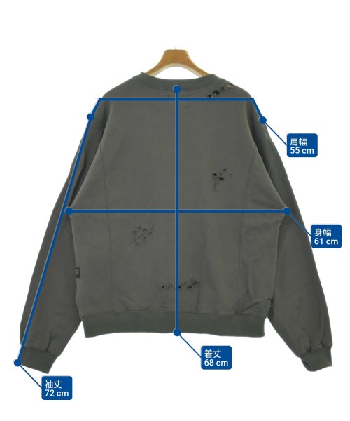Deluxe（デラックス）スウェット グレー サイズ:XL メンズ/2200694318162