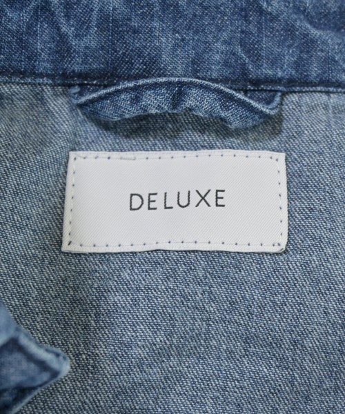 Deluxe（デラックス）カジュアルシャツ 青 サイズ:S メンズ/2200692515013