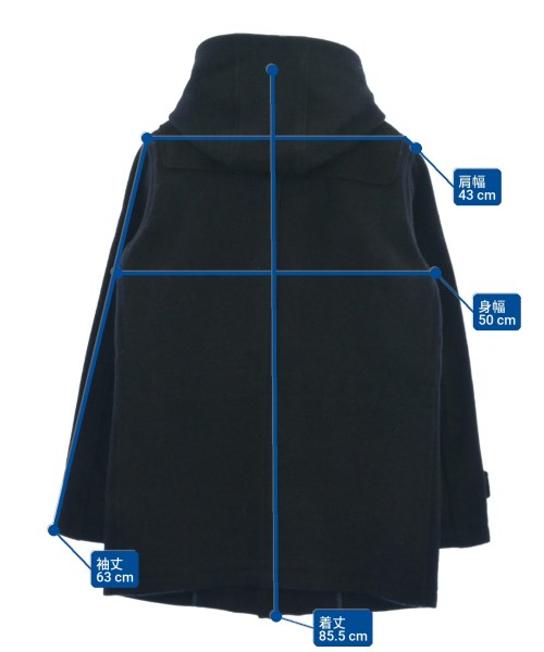 Deluxe（デラックス）ダッフルコート 紺 サイズ:M メンズ/2200646641010