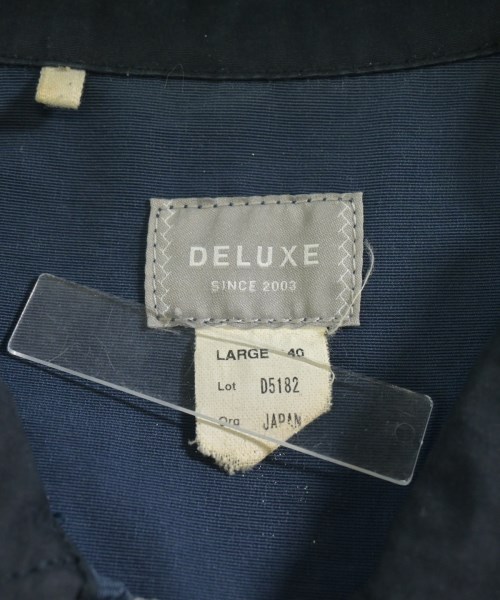 Deluxe（デラックス）ブルゾン 紺 サイズ:L メンズ/2200646641041