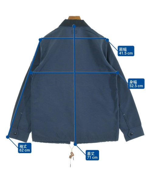 Deluxe（デラックス）ブルゾン 紺 サイズ:L メンズ/2200646641041