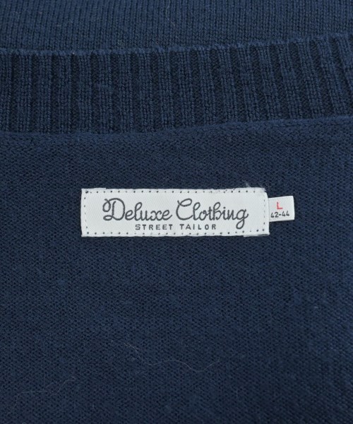 Deluxe（デラックス）カーディガン 紺 サイズ:L メンズ/2200646641096