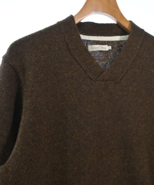 Deluxe（デラックス）ニット・セーター 茶 サイズ:L メンズ/2200646641102