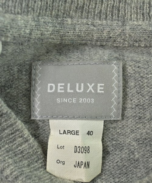 Deluxe（デラックス）ニット・セーター グレー サイズ:L メンズ/2200646641119