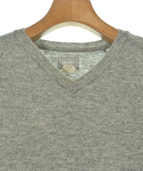 Deluxe（デラックス）ニット・セーター グレー サイズ:L メンズ/2200646641119