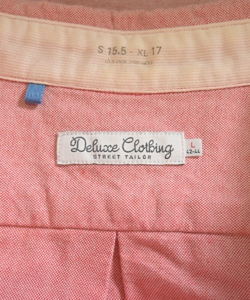 Deluxe（デラックス）カジュアルシャツ ピンク サイズ:L メンズ/2200646641171