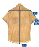 Deluxe（デラックス）カジュアルシャツ 茶 サイズ:L メンズ/2200646641195