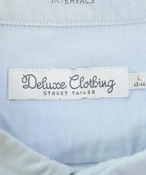 Deluxe（デラックス）カジュアルシャツ 青 サイズ:L メンズ/2200646641218