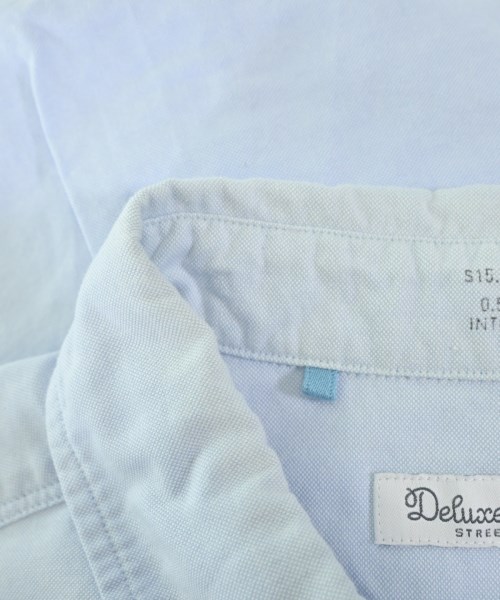 Deluxe（デラックス）カジュアルシャツ 青 サイズ:L メンズ/2200646641218