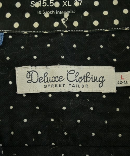 Deluxe（デラックス）カジュアルシャツ 黒 サイズ:L メンズ/2200646641232