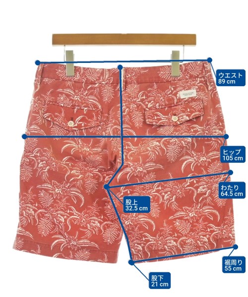 Deluxe（デラックス）ショートパンツ 赤 サイズ:L メンズ/2200646641317