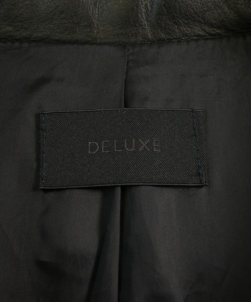Deluxe（デラックス）ステンカラーコート 黒 サイズ:L メンズ/2200645518030